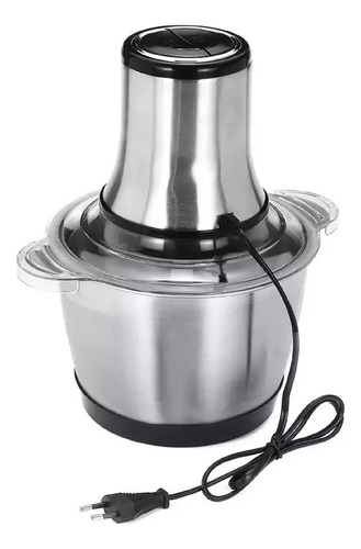 Moedor Elétrico Multiprocessador Carne, Picador Legumes Inox
