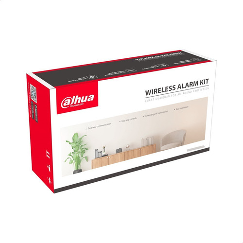 Kit Alarma Inalámbrico Dahua Wifi-ethernet Y Monitoreo App