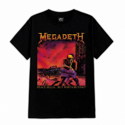 Megadeth Peace Sells 103 Rock Metal Polera Dtf