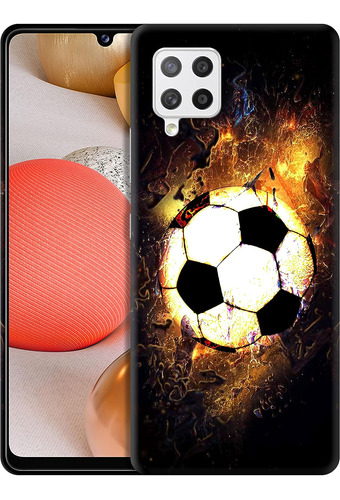 Funda Para Samsung Galaxy A12 - Pelota De Futbol