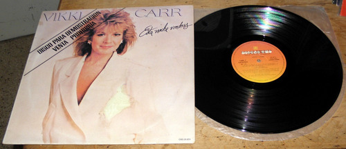 Vikki Carr Esta Noche Vendrás Disco Lp Vinilo Promo