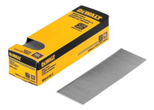 Caja De 2500 Clavos Puntilla 18ga 1-1/2  Dewalt Dbn18150-2