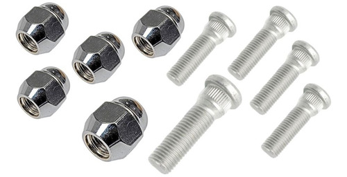 5 Pernos + 5 Tuercas Compatible Hyundai Elantra 2006-2021
