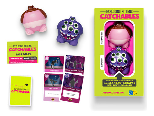 Exploding Kittens Catchables Danzaminina Y Catástrofe / Div