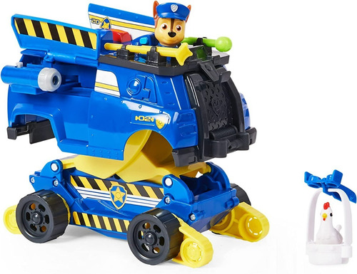 Paw Patrol Coche Transformador Con Figura Y Mas Teletiendauy