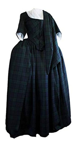 Disfraces Vestido De Mujer De Las Tierras Altas Escocesas