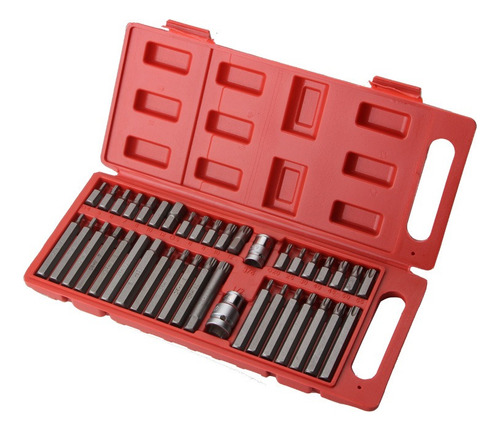 Set Kit Juego Puntas Corto Largo Allen 40 Piezas