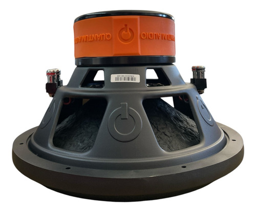 Subwofeer 12 Quantum Audio Qw3000/12d4 1500rms Doble Bobina Negro