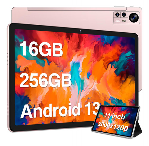 Aocwei X800 Tablet 16gb 256gb (rosa Con Caso)