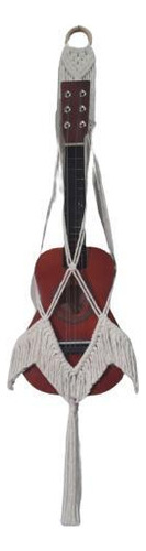 Suporte Violão Macramê Cru