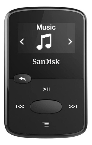 Reproductor De Mp3 Sandisk 8gb Clip Jam Negro