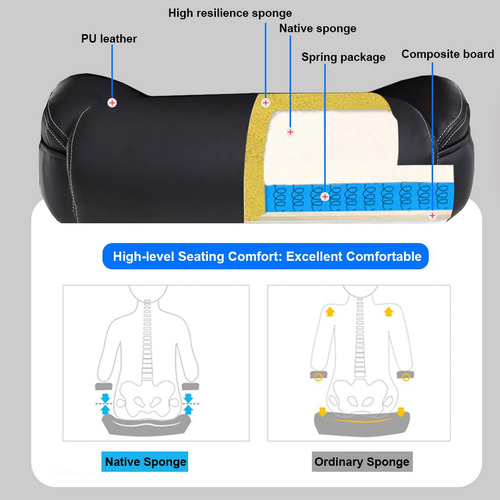 Silla De Oficina Ergonómica Alta Y Ancha Para Personas Pesad