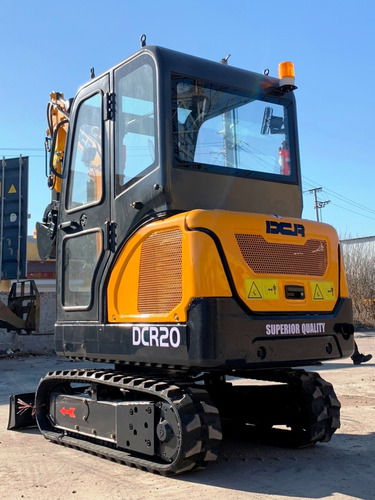 Miniexcavadora Mini Excavadora 24hp Cabina Garra 2ton Dcr777