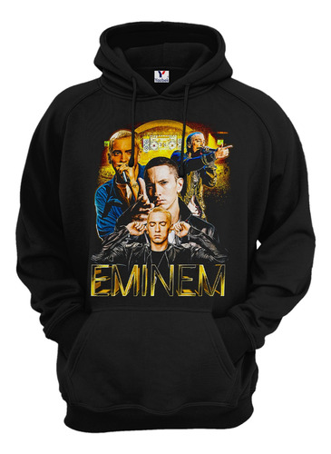 Sudadera Eminem, Unisex Con Capucha Y Cangurera