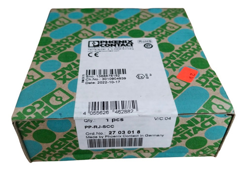 Hoenix Contact 2703018 - Patch Panels - Pp-rj-scc