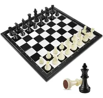 Comprar Juego De Ajedrez Magnético Tablero Juego De Mesa 32cmx32cm