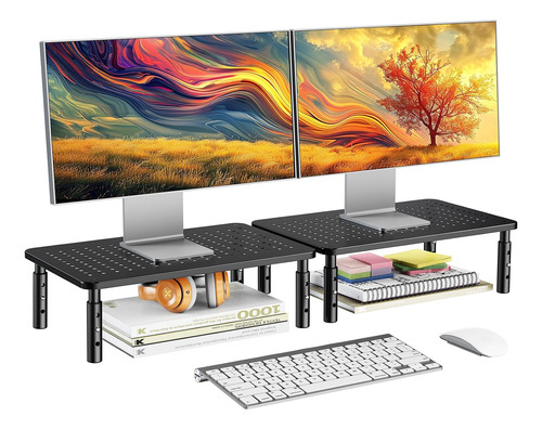 Base Para Monitor Huanuo Para Escritorio, Base Ajustable En