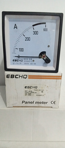 Amperímetro Analógico 300/5a 96x 96mm Ebchq 82130