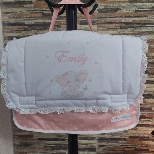 Imagen 3 de 5 de Bolso Primera Muda Bebe Incluye Personalizado