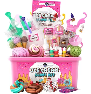 Kit De Slime De Helado, Increíble Kit Para Hacer Slime De He