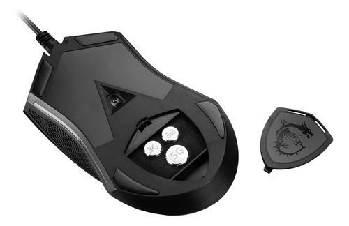 Ratón Óptico Para Juegos Msi Clutch Gm08 4200 Dpi Con Cable