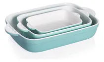 Comprar Juego De Bandejas De Cerámica Para Hornear Sweejar, Cazuelas