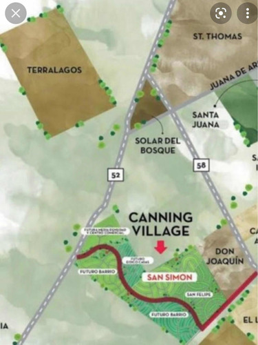 Imagen 4 de 4 de Terreno Lote Barrio San Simon I .canning Village