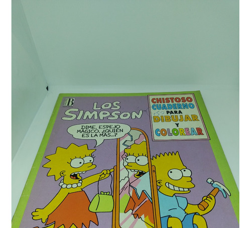 Lote Los Simpson Libros Para Dibujar Y Colorear Usados