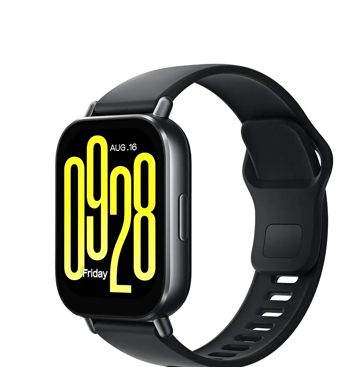 Smartwatch Xiaomi Redmi Watch 5 Active Alexa, Prata Caixa Preto Pulseira Preto Bisel Preto Desenho Da Pulseira Lisa