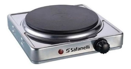 Imagem 4 de 5 de Fogão Elétrico Portátil Safanelli 1 Boca Inox 127v Fe012