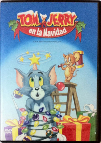 Tom Y Jerry En La Navidad. Dvd Original, Como Nuevo