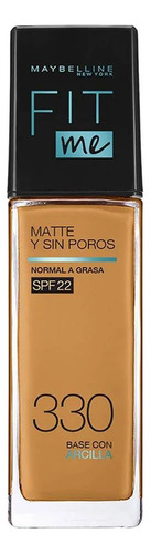 Base De Maquillaje Fit Me! Matte And Poreless Fps 22