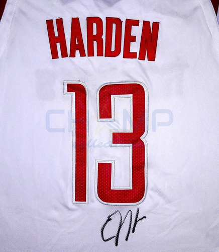 Jersey Autografiado James Harden Houston Rockets Association