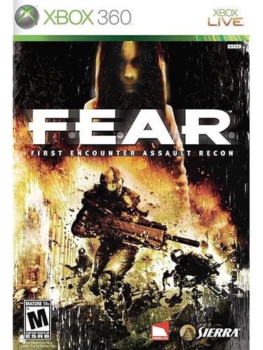 Fear: First Encounter Assault Recon - Xbox 360 Unico En M L 