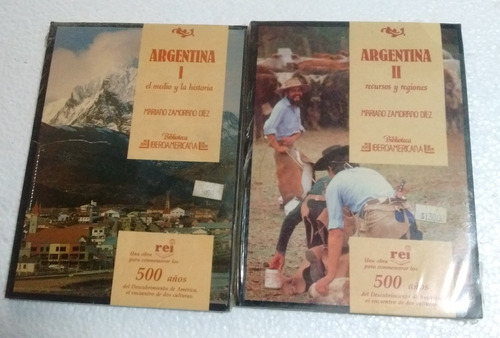 Argentina 1 Y 2 Libros De Coleccion