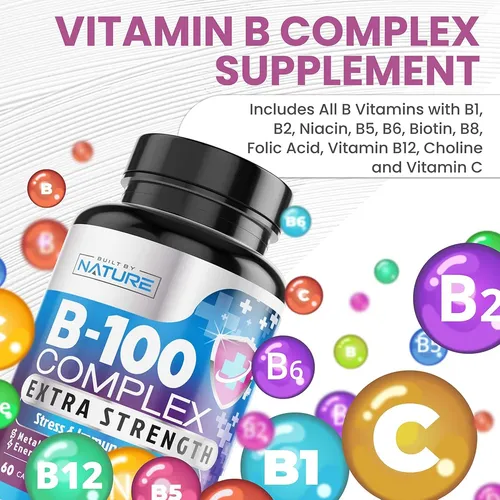 Complejo Vitaminico B 60cap Built By Nature