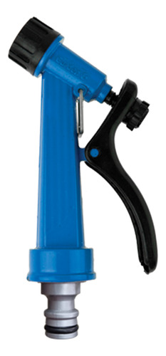 Esguicho Revolver Azul Luxo 2 Jatos Com Pino Para Engate