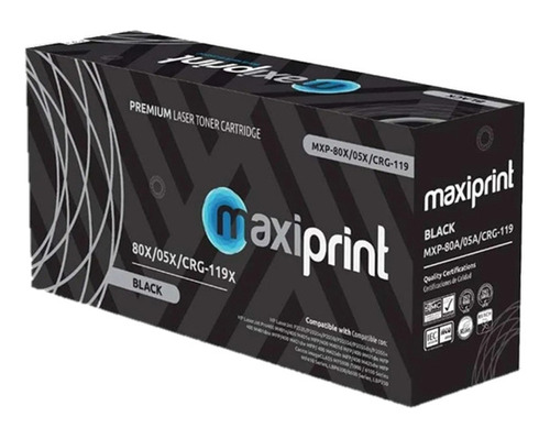 Toner Compatible Hp 80x Cf280x 05x Ce505x Can 119x Maxiprint