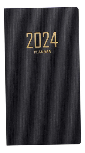 Planificador A6 2024, Portátil, 12 Meses, De Enero A Diciemb