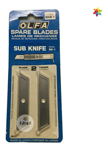 Olfa Repuesto Skb-1 13mm Blister X 2