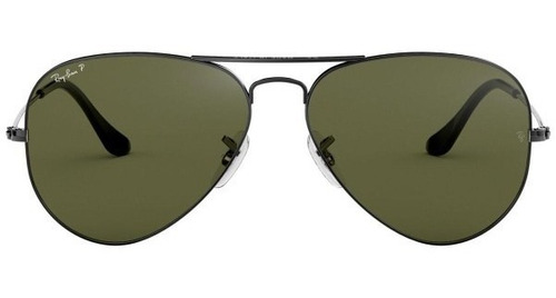 Lentes De Sol Ray Ban Aviator L.metal Polarizado Rb3025 T.58