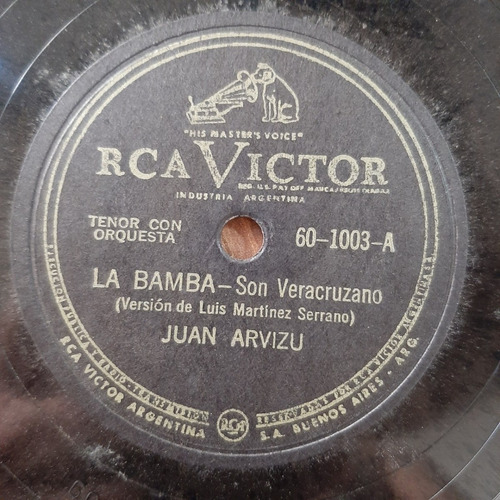 Pasta Juan Arvizu Rca Victor C169