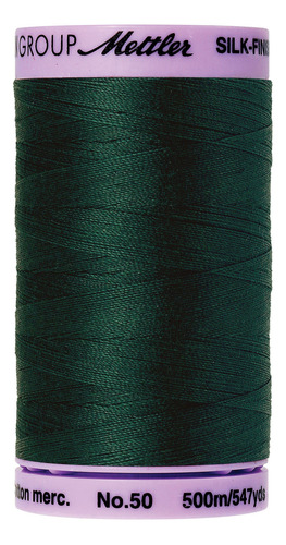 Mettler Silk-finish Solido Algodon Hilo 547 yd 500 m Swamp