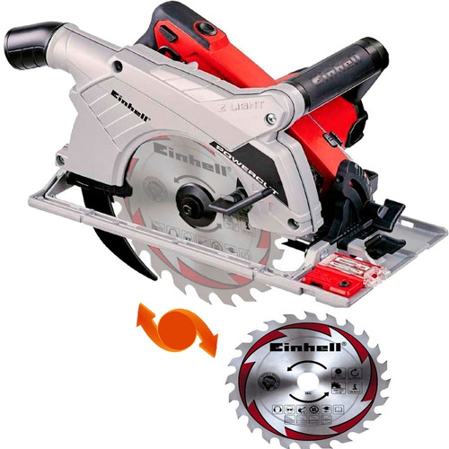 Sierra Circular Einhell 1500w Madera Exp Te-cs190 Mano 190mm