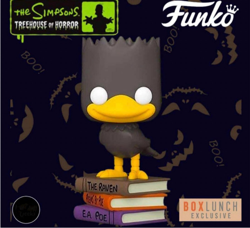 Funko Raven Bart (bart Cuervo) Box Lunch Exclusive