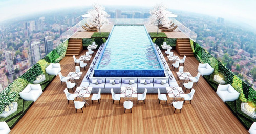 Imagen 12 de 14 de Pent House Luces Inteligentes Alberca Gym Super Vistas.