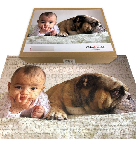 Puzzle Madera Personalizado - 40 X 50 500 Piezas 2cms