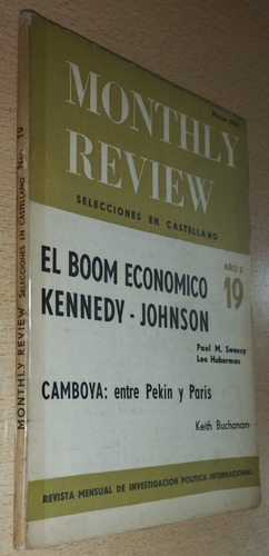 Monthly Review N° 19 Boom Económico Marzo De 1965