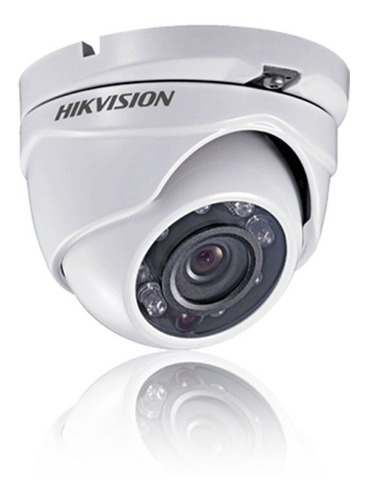 Camara Domo Metalico Hikvision Hd 720p 20 Metros 24 Leds 