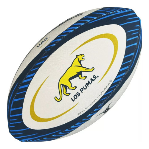 Pelota De Rugby Gilbert Midi Nº 2 Oficial Pumas Uar - Olivos
